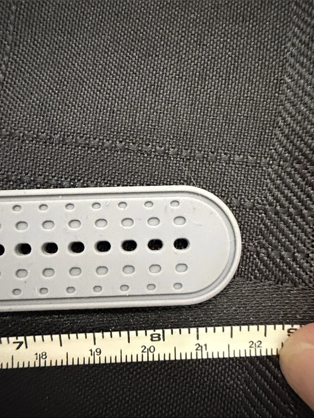 Fossil White Ceramic Watch with Gray Silicone Replacement Straps